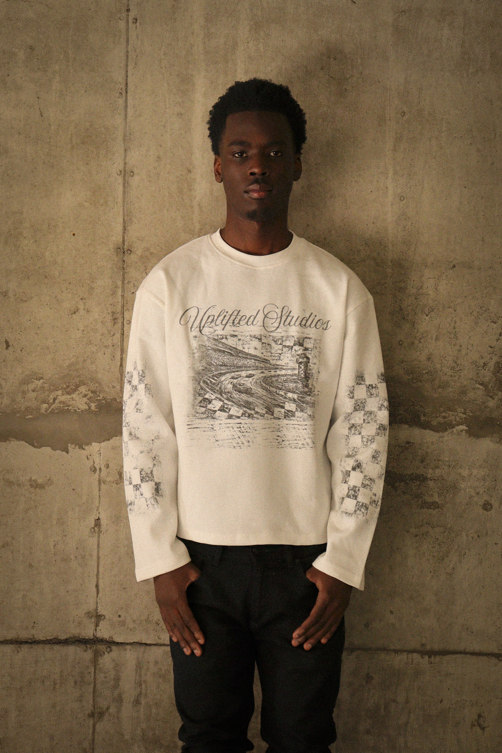 GRAND PRIX WAFFLE LONGSLEEVE